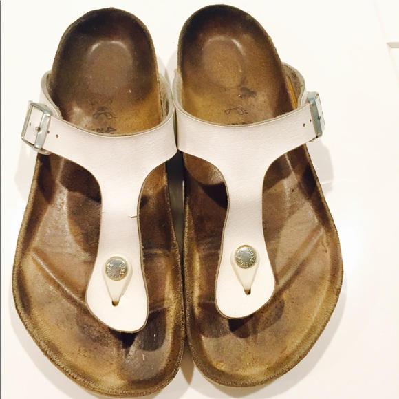 Birkenstock White Sandals - Picture 4 of 5